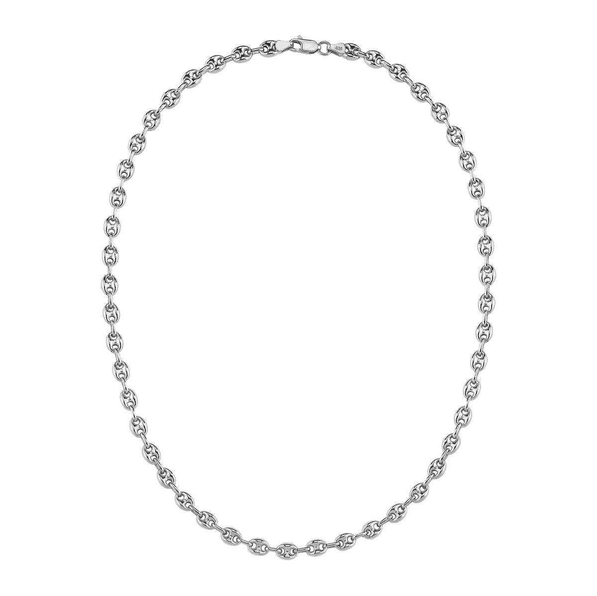 Silver | ANCHOR CHAIN gemici zinciri — 925 ayar gümüş, önden ürün görünümü
