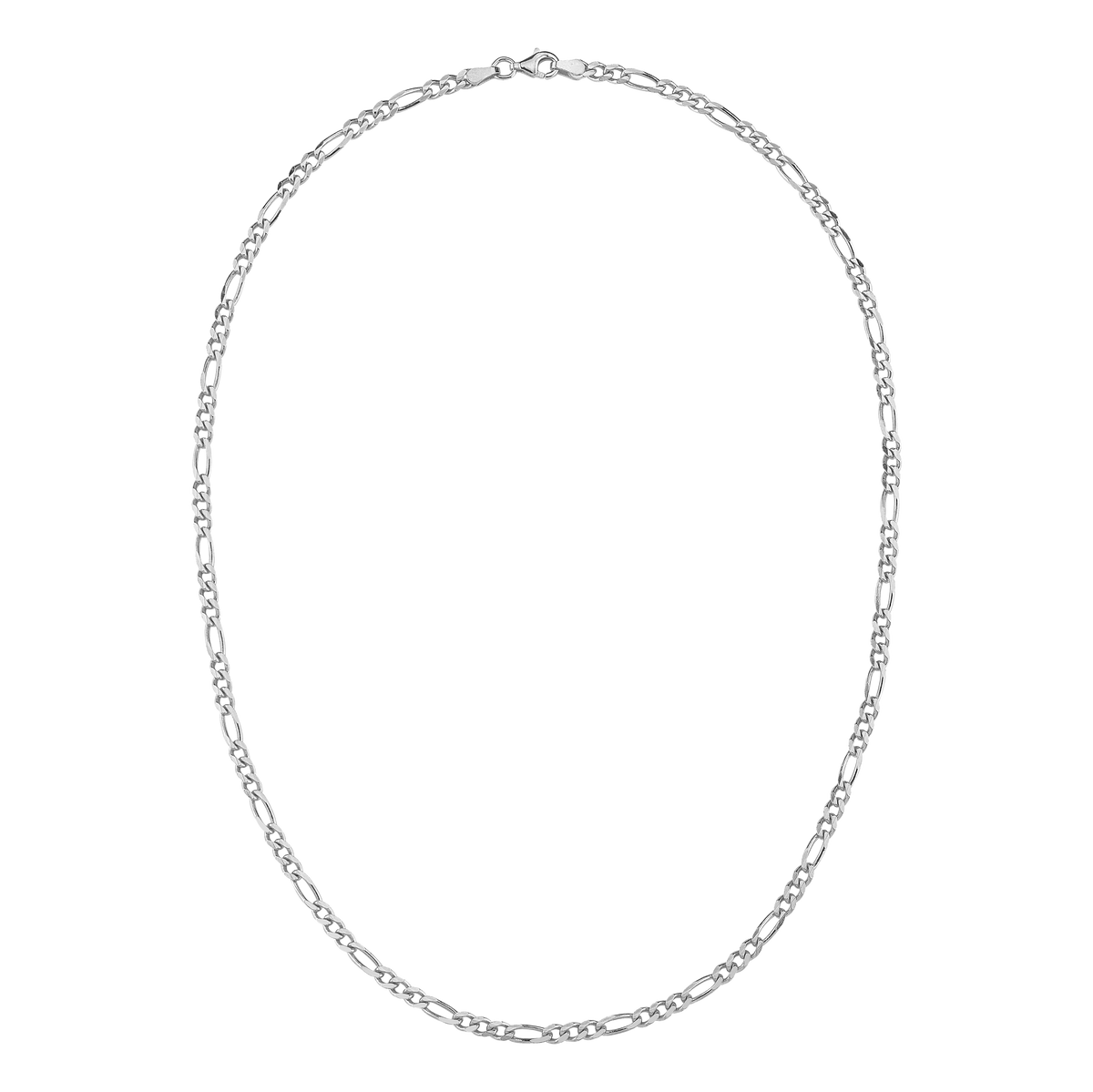 Silver | FIGARO CHAIN figaro zincir — 925 ayar gümüş, önden ürün görünümü