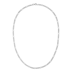 Silver | FIGARO CHAIN figaro zincir — 925 ayar gümüş, önden ürün görünümü