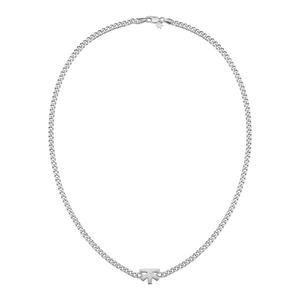 Silver | ICON CHAIN kolye — 925 ayar gümüş, önden ürün görünümü