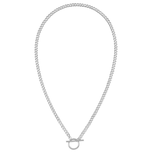 Silver | OOO CHAIN kolye — 925 ayar gümüş, önden ürün görünümü